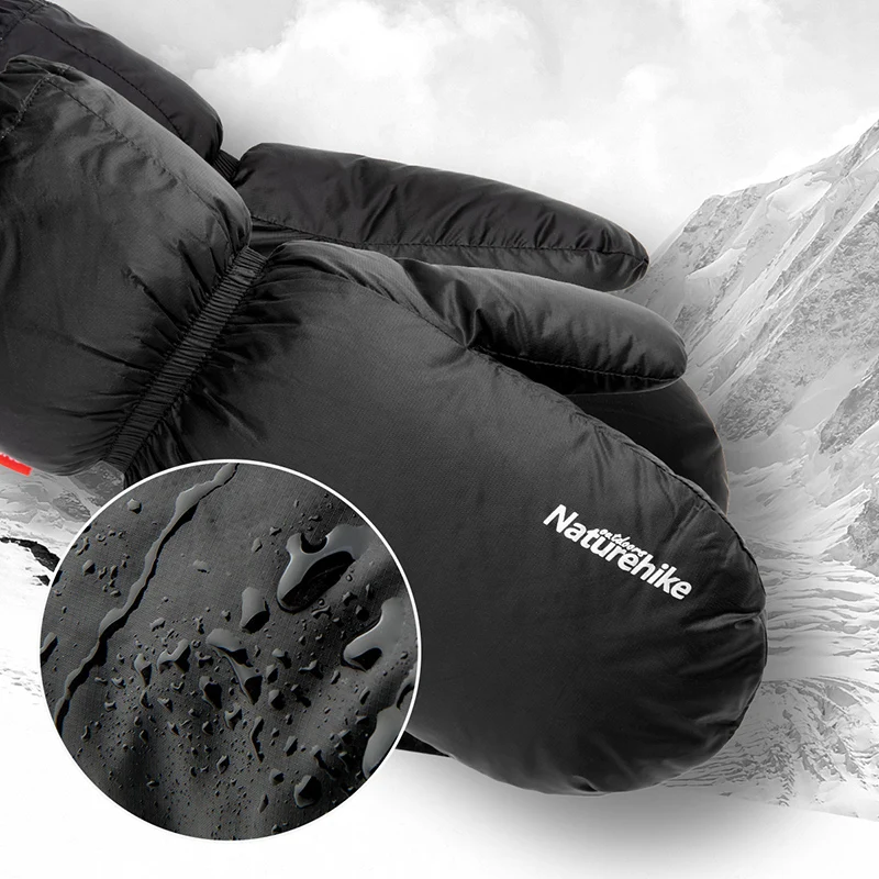 Naturehike перчатки на гусином пуху, носки, обувь, покрытие для нагрева кемпинга, ветрозащитные зимние теплые лыжные перчатки для рук и ног, покрытие для мужчин и женщин