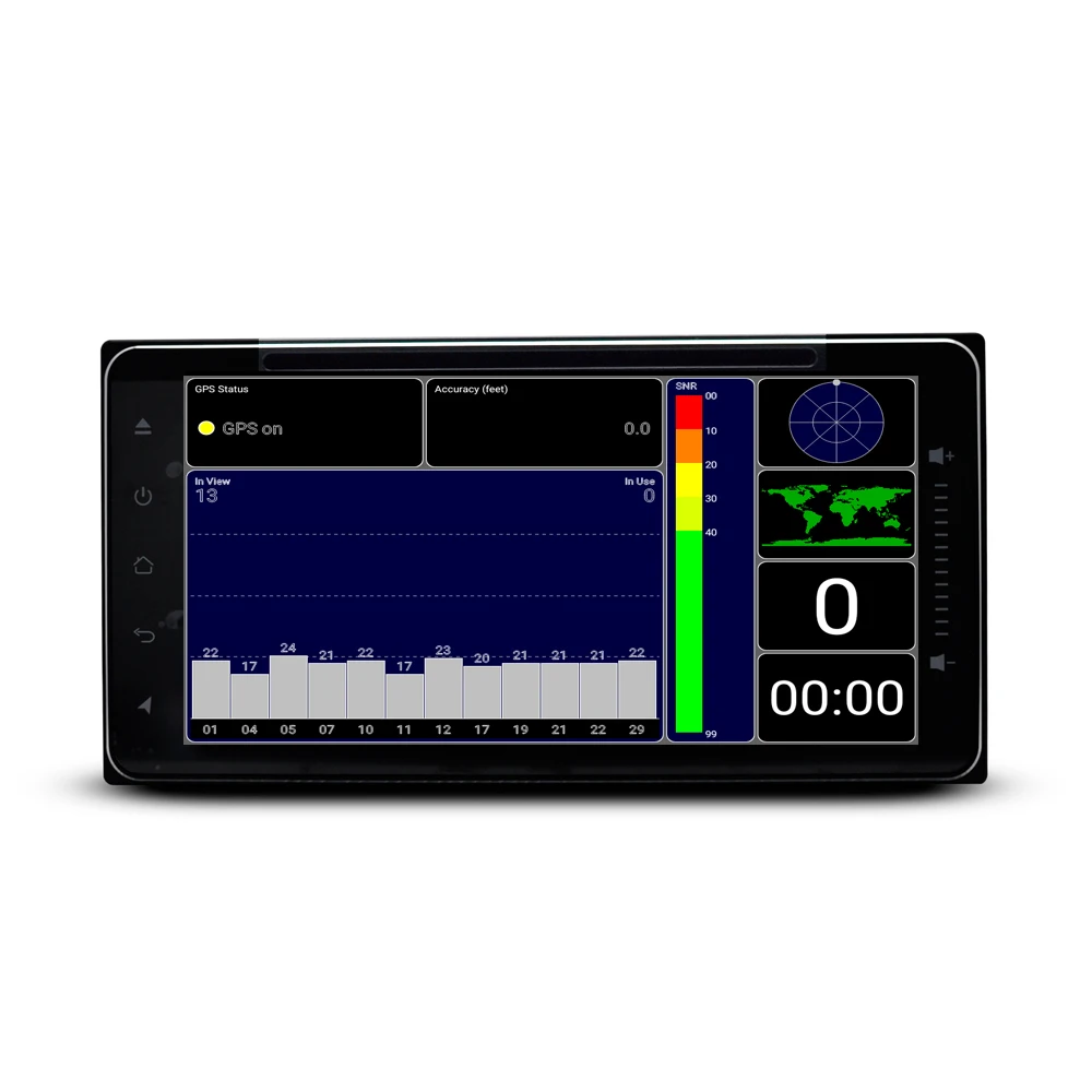 NAVITOPIA 6 95 дюймов Android 8 1 Автомобильный GPS навигатор для Toyota Hilux (2001-2011)/Terios (2006-2010)/Land
