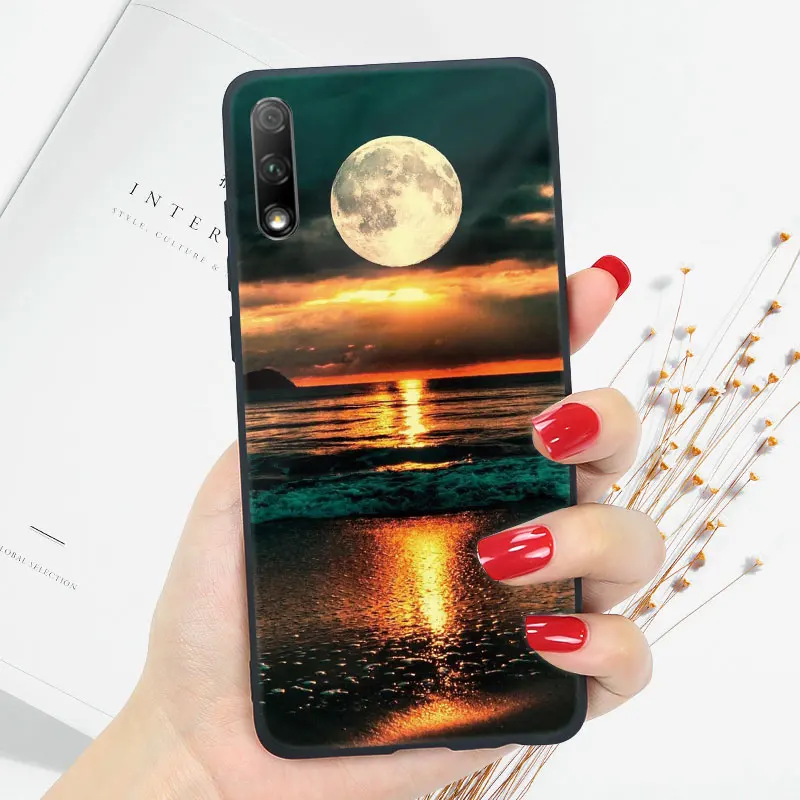 xx18 Для huawei Honor 8X чехол глянцевый яркий силиконовый бампер Honor 9X 8A 8C 8S 8X задняя крышка чехол s - Цвет: xx18