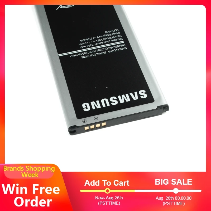 Замена телефон Батарея EB-BN915BBE для samsung GALAXY Note Edge N9150 N915K N915L N915FY N915D N915F N915S G9006V SM-N915G Fr