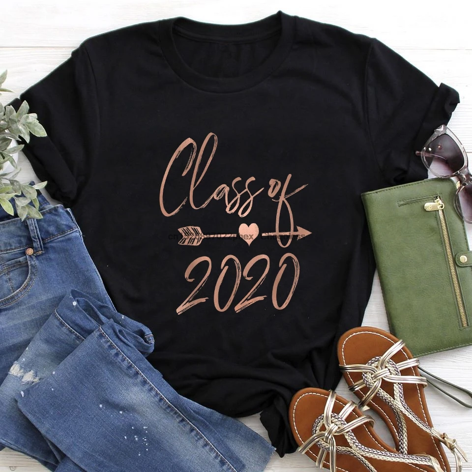 Футболка для старшего класса 2020 20 милый подарок на выпускной бесплатная доставка