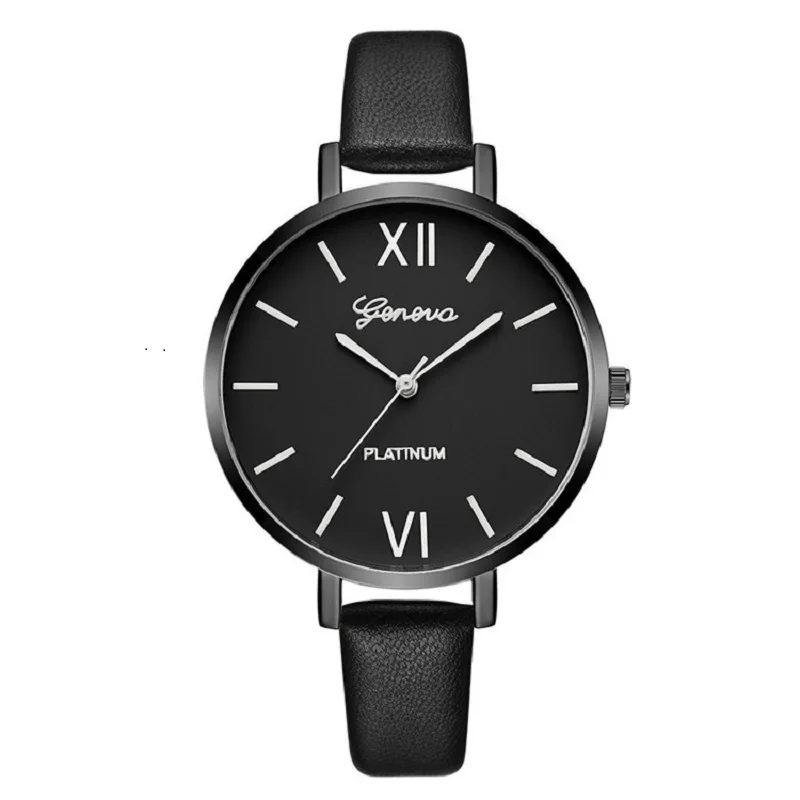 

GENENVA Luxury Women's Watch Black Bracelet Women's Watch Woman Ladies Watch Clock reloj mujer relogio feminino zegarek damski