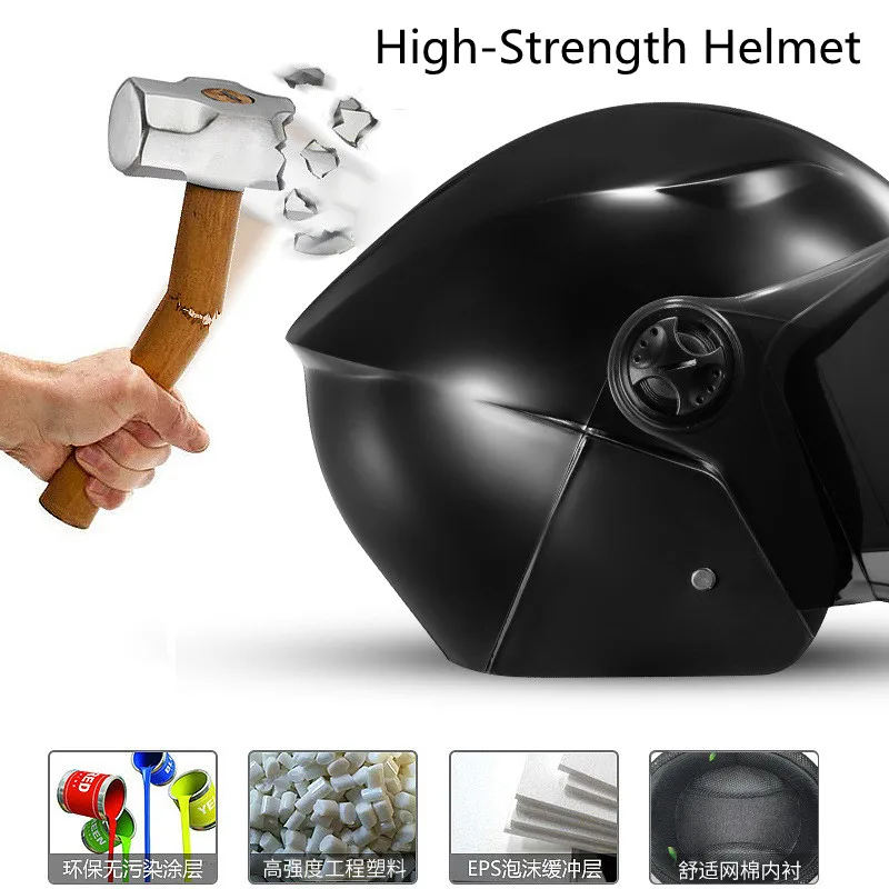 

Helmet Modular Cascos Para Flip Up Half Face Windshield For Motorcycle Casque Moto Femme For Scooter Original Protective Helmet