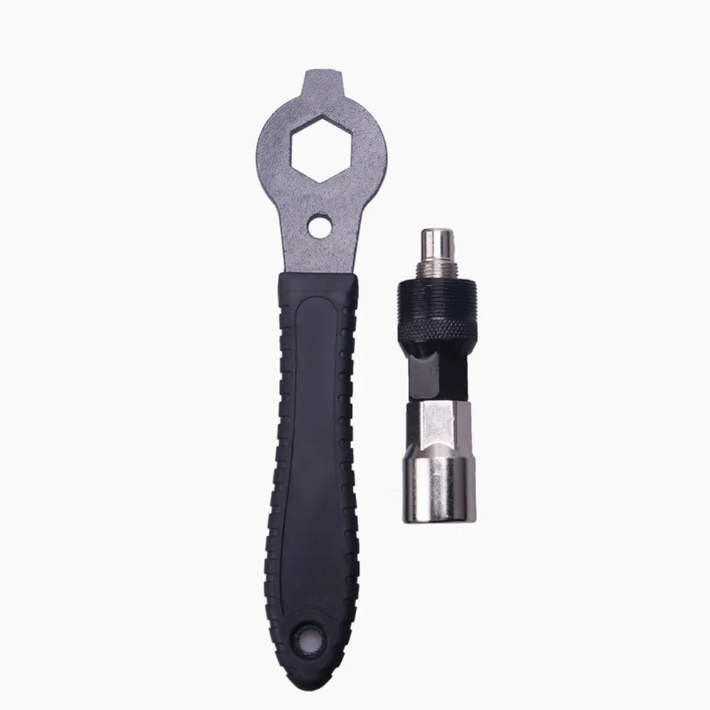

Bicycle Crank Puller Wrench Maintenance Tools Carbon Steel MTB Bike Crank Extractor Puller Bottom Bracket Repair Spanner Tools