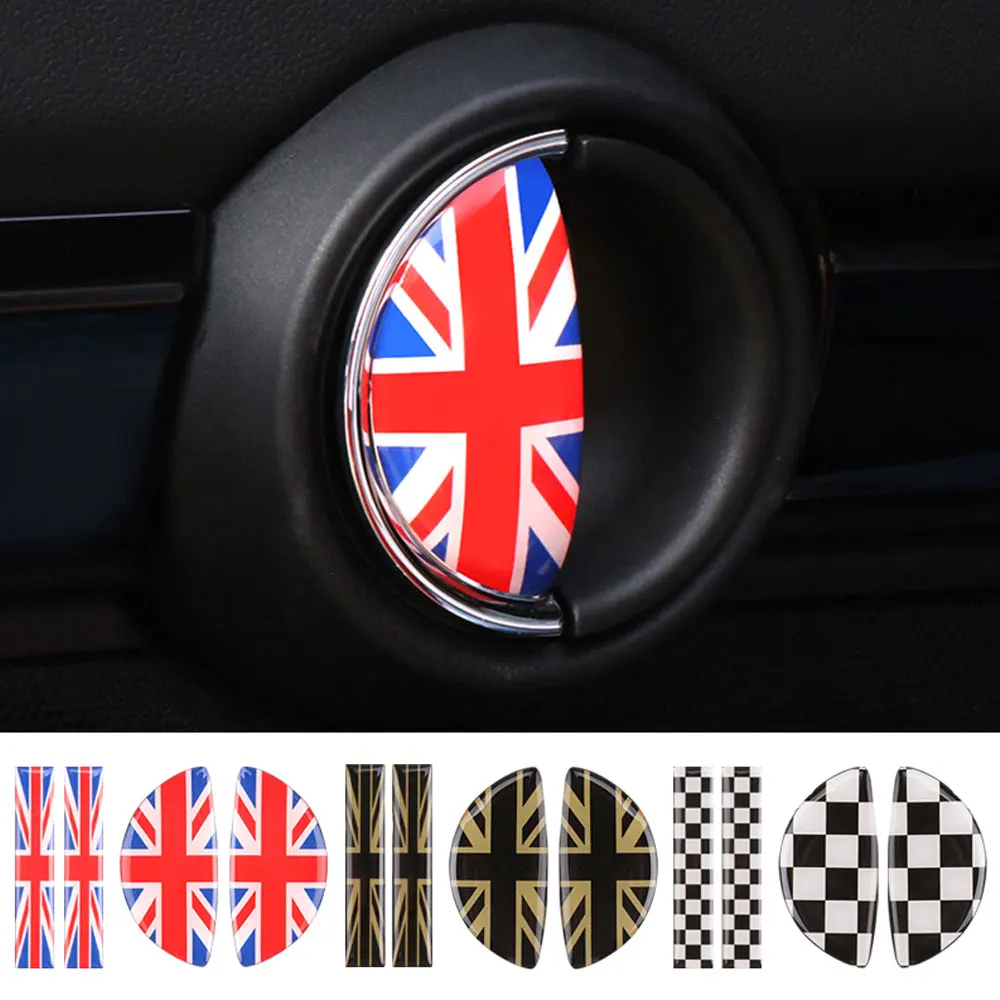 

For BMW Mini F54 F55 F56 F57 F60 Models Car Interior Door Handle Interior Exterior Decoration Accessories Epoxy Style
