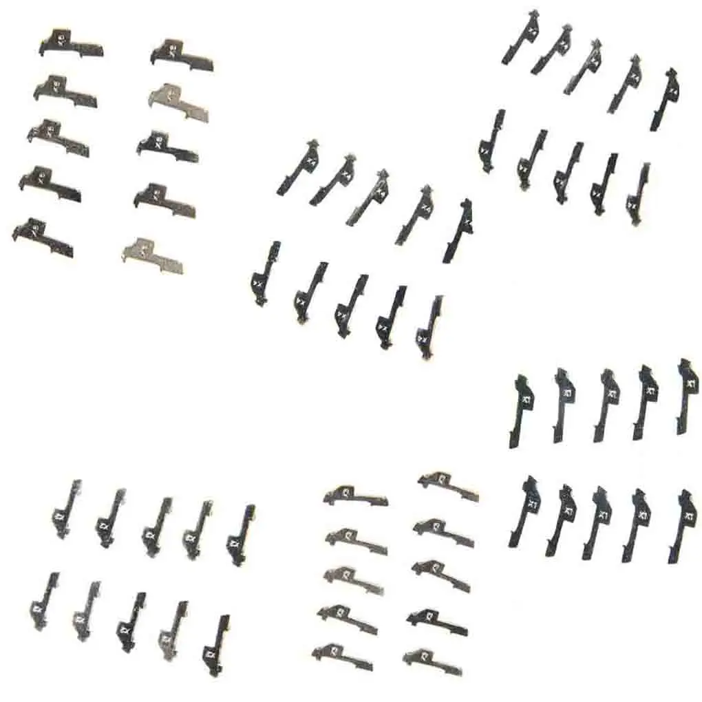 60 шт./компл. автомобиля Стопорная пластина запасные части для Honda HON66 латунный