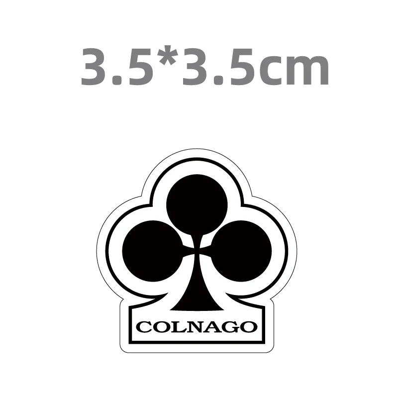 1 шт. Colnago наклейка для дорожного велосипеда велосипедная Рама для горного велосипеда головной убор для езды на горном велосипеде Кепка для велосипедной наклейки - Цвет: black M