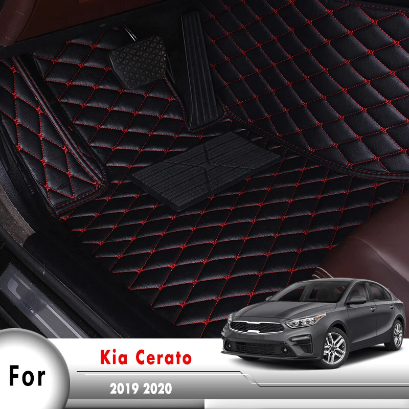Автомобильный напольный коврик для Kia K3 Cerato Forte 2020 2019 автомобильные стильные