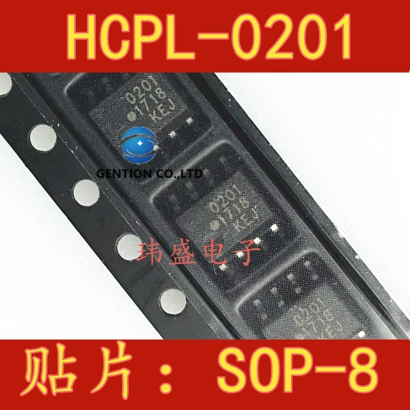

10 шт. HCPL-0201 HCPL0201 0201 светильник муфта патч лапками углублением SOP-8 100% новый оптический изолятор в наличии и оригинальный