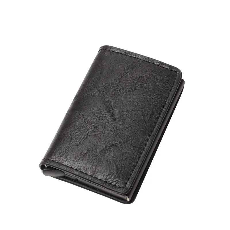 Смарт-кошелек PRAETOR 2020 Встроенный держатель для карт Rfid кошелек Алюминиевый