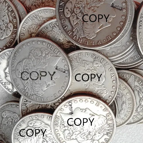

Silver Morgan Dollar 50PCS(Any Dates) Copy Coins