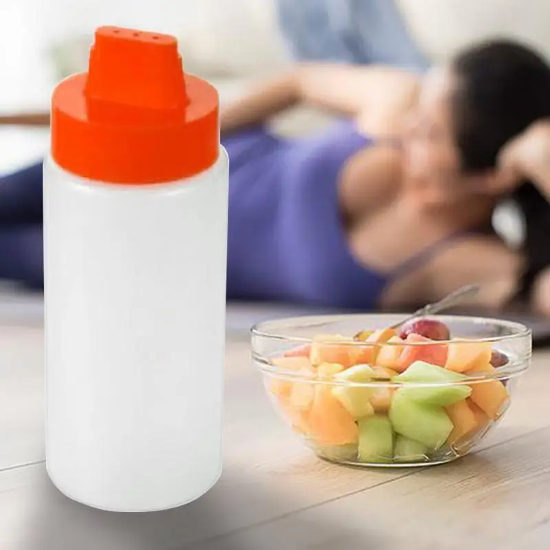 Смола 300 мл с 4 отверстиями салатная бутылка заправка приправа салат соус для