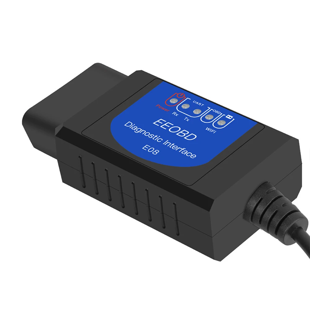 Горячая Распродажа USB ELM327 V1.4 пластиковый OBD2 EOBD сканер с программным обеспечением