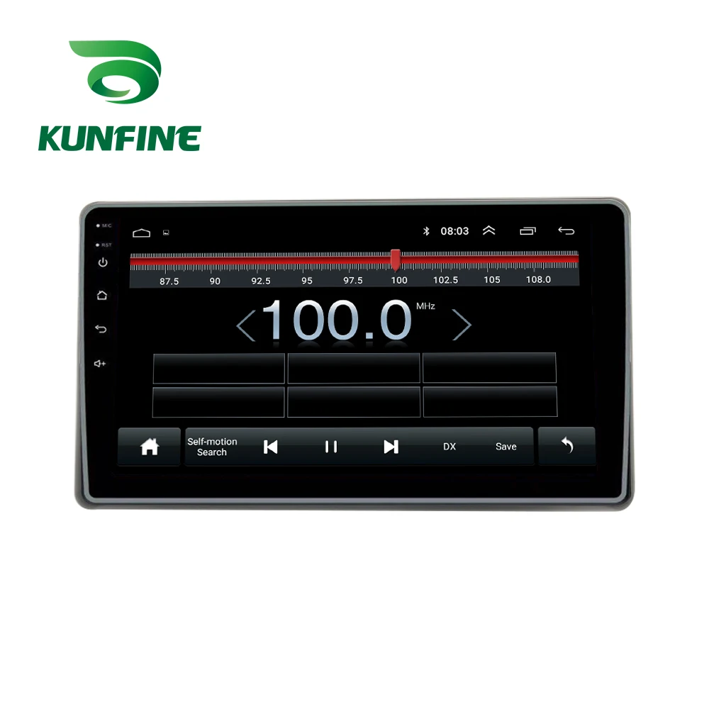 Автомагнитола на Android 10 0 Восьмиядерный процессор DVD GPS-навигатор безрамочный для