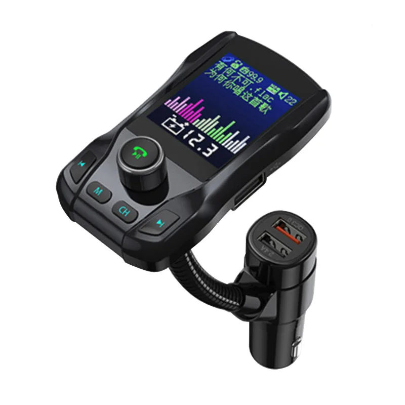 Автомобильный комплект громкой связи JaJaBor Bluetooth 5 0 fm передатчик AUX приемник mp3