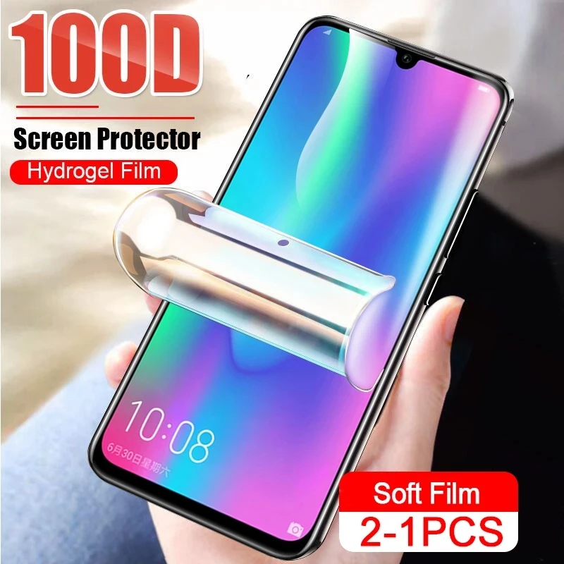 

For OPPO Realme X X2 Q X50 V3 XT 2 5 3 C1 C2 Pro Anti Fall Explosion Proof Full Coverage Soft Hydrogel Film HD Screen Protector