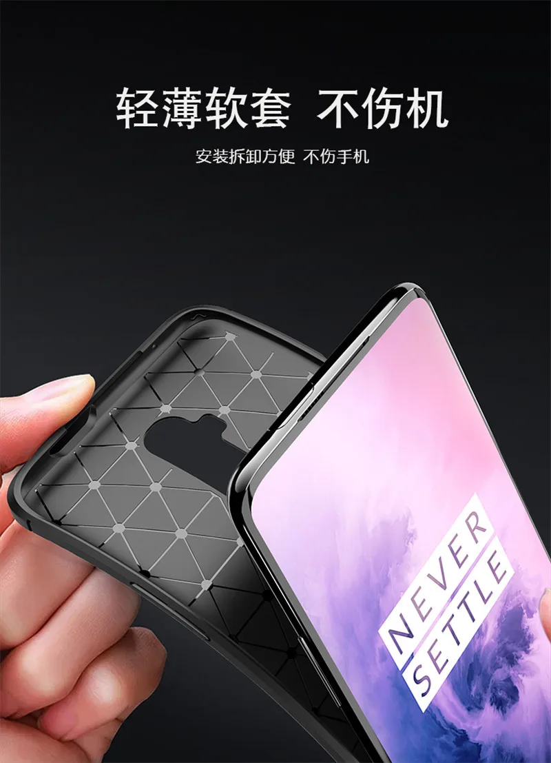 Чехол из углеродного волокна для Oneplus 7T Pro mlaren Edition, чехол высокого качества с алмазной сеткой, чехол для Oneplus 7T Pro, задняя крышка
