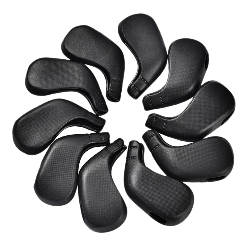 

8 Pcs/Set Golf Iron Head Covers Set TPE Open Window Waterproof Golf Headcover Golf Club Accessories