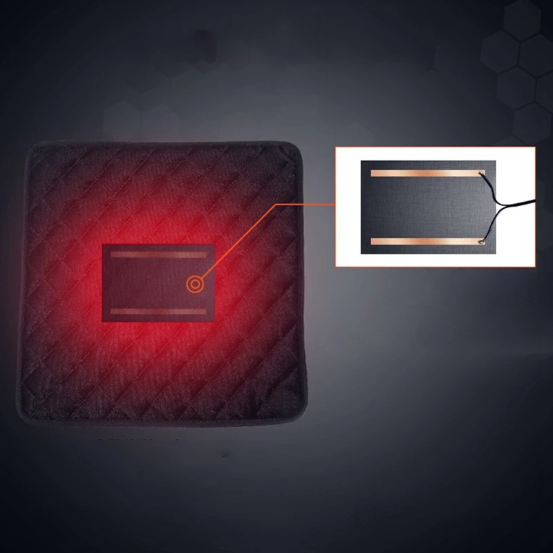 Электрическая Подушка с подогревом 10 Вт подушка кресло для автомобиля тело