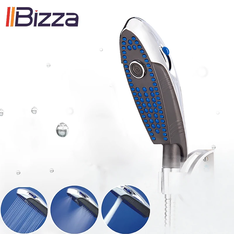 IIBizza многофункциональная насадка для душа с гальваническим покрытием ручной душ из ABS душевая лейка ванной
