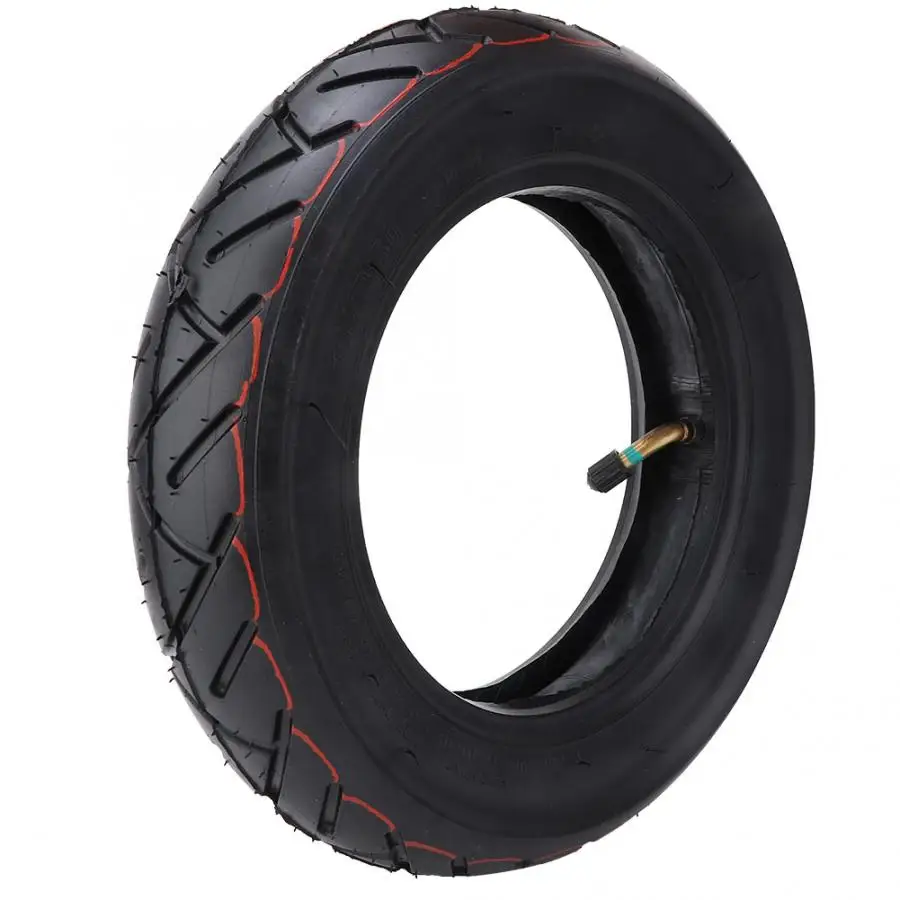 Electric Scooter Tire Inflatable 10 Inch Outer Tire& Inner Tube Set fits for Xiaomi Mijia M365 Electric Scooter e-scooter parts