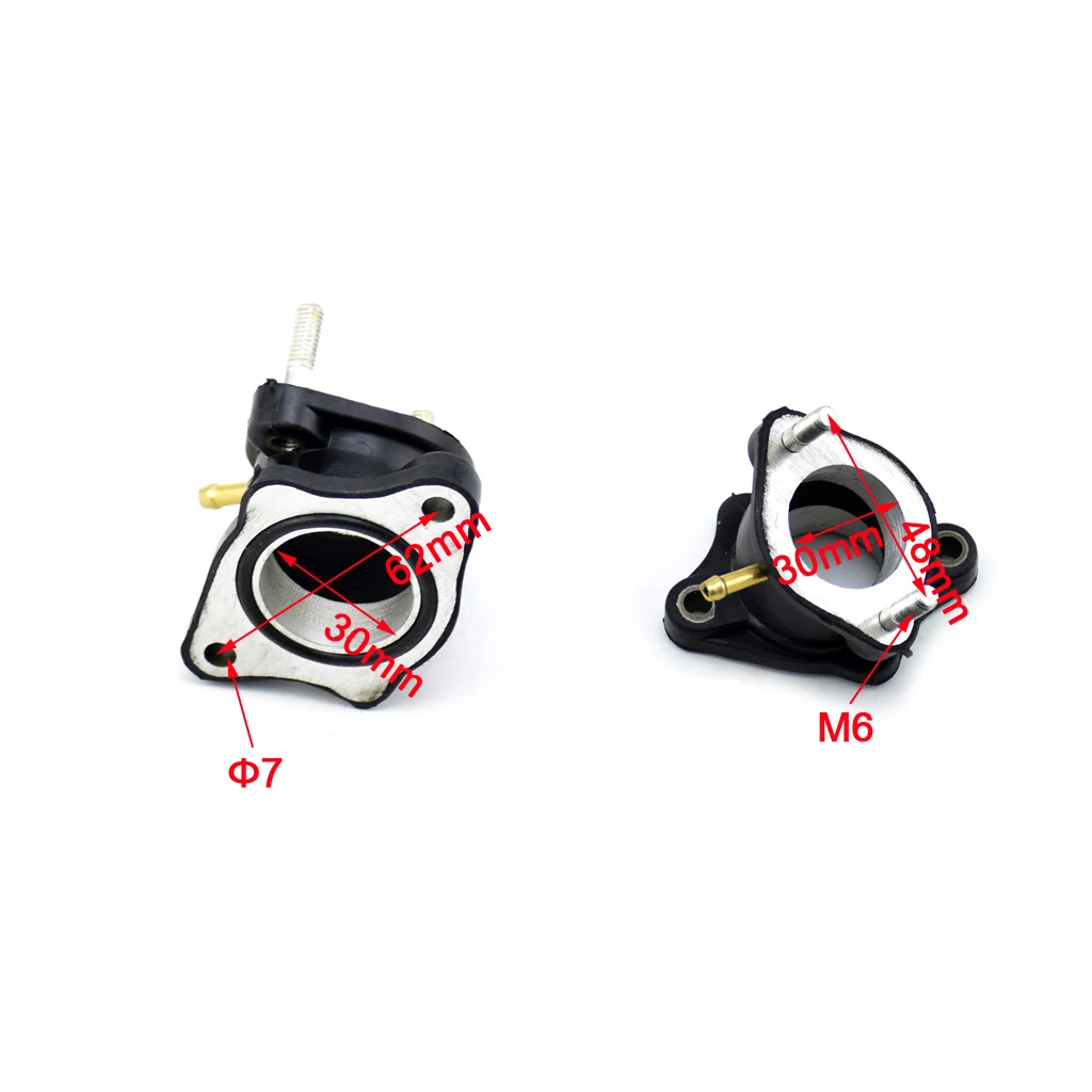 PZ30 30 мм Carb Carbretor резиновый переходник впускной коллектор Pip для 200cc CG250 250cc Dirt Bike Go