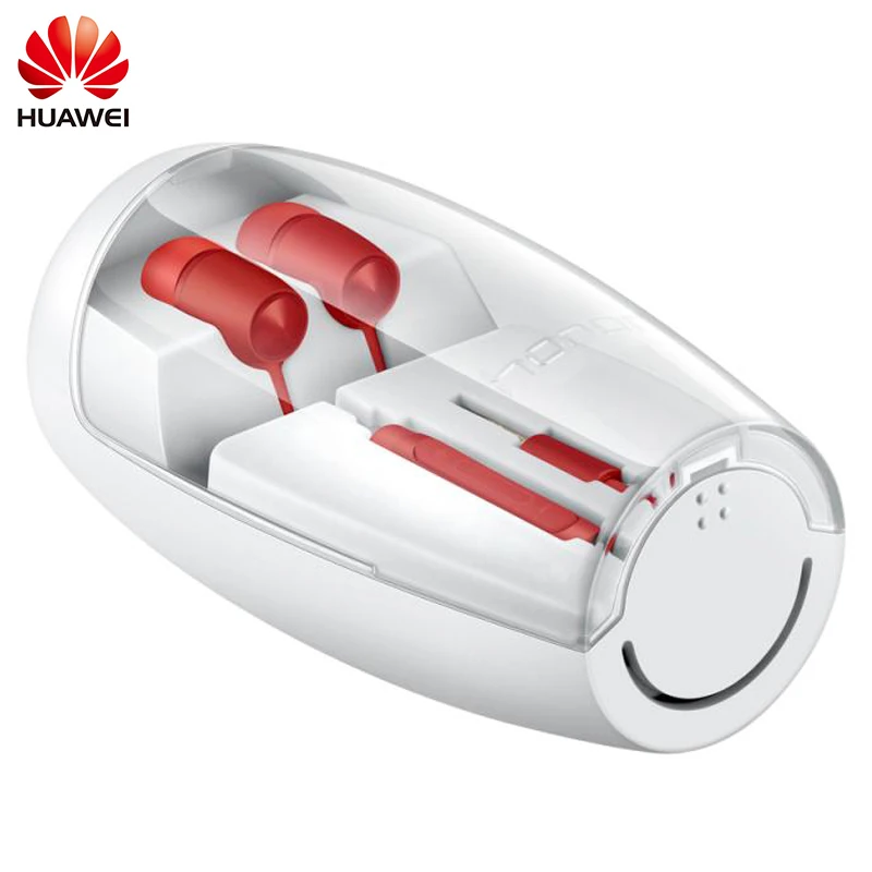 Красный huawei Honor Engine AM12 Plus, наушники в ухо, HiFi, 3,5 мм, три ключа, управляемый проводом, микрофон, пульт дистанционного управления, наушники, гарнитура для Xiaomi - Цвет: Красный