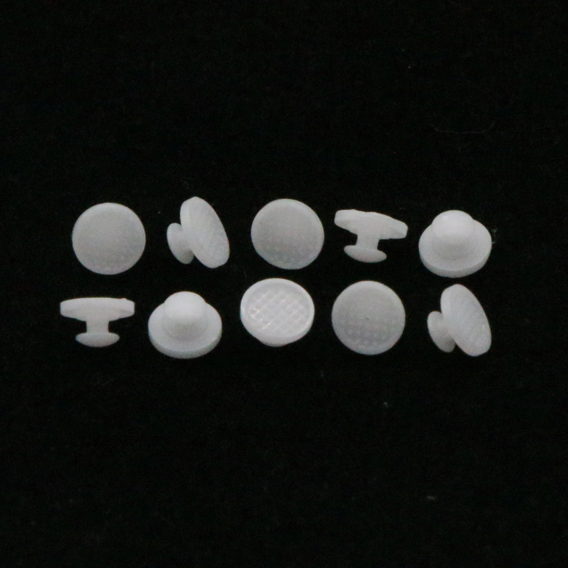 

Dental Orthodontic Composite Ceramic Lingual Button Bondable Round 50 Pcs