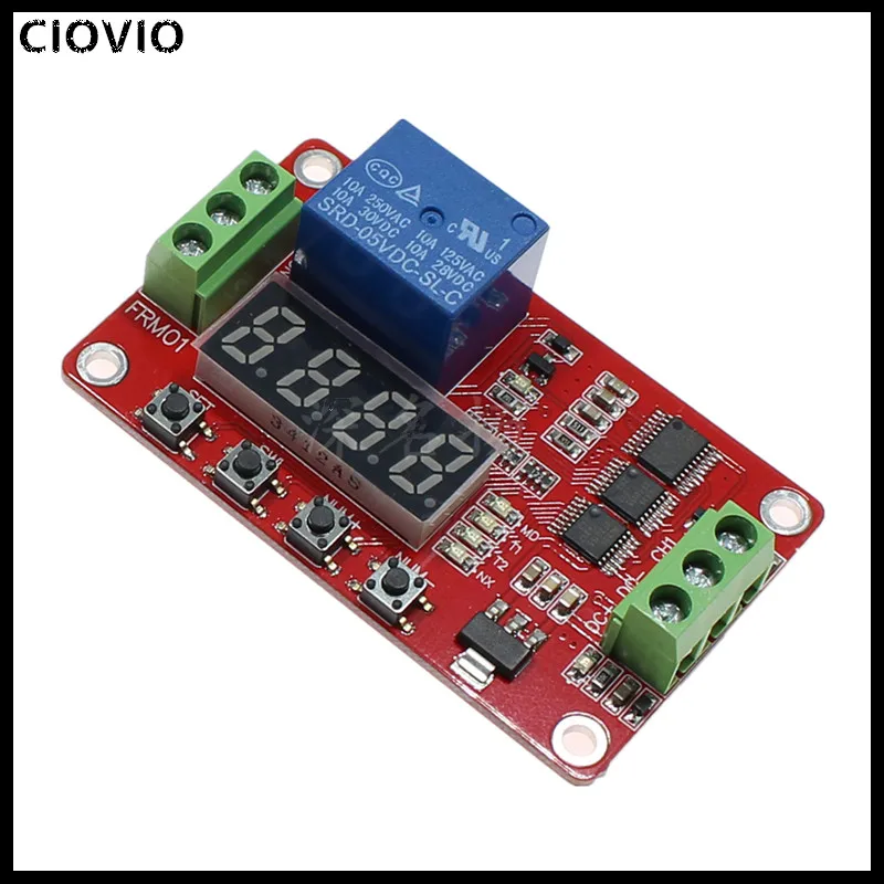 1 шт. реле задержки/таймер/самоблокировка 12 В | Строительство и ремонт