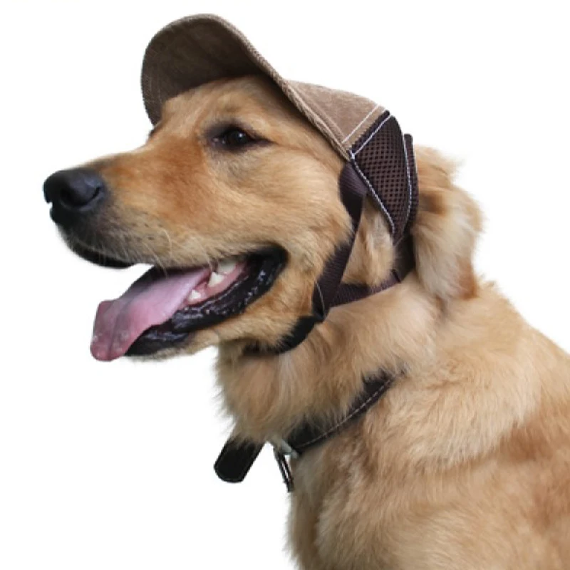 Милая летняя бейсболка для домашних животных дышащая с отверстиями ушей