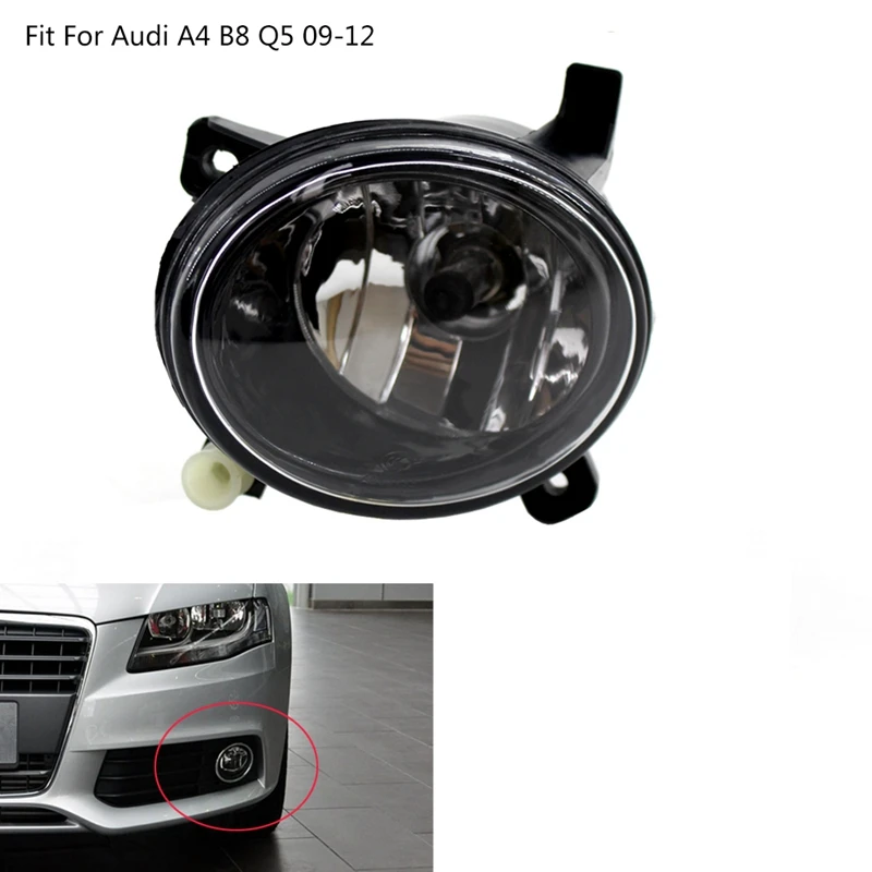 

Front Left Fog Light Lamp Fit For A4 B8 Q5 09-12 8T0941699B