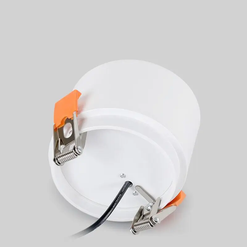 Фото Встраиваемый cветодиодный Светильник Downlight с антибликовым покрытием светодиодный светильники 7 Вт/10 Вт/12 Вт/15 Вт светодиодный точечные потолочные светильники AC85 ~ 265V фоновые светильники Освещение в помещении №3