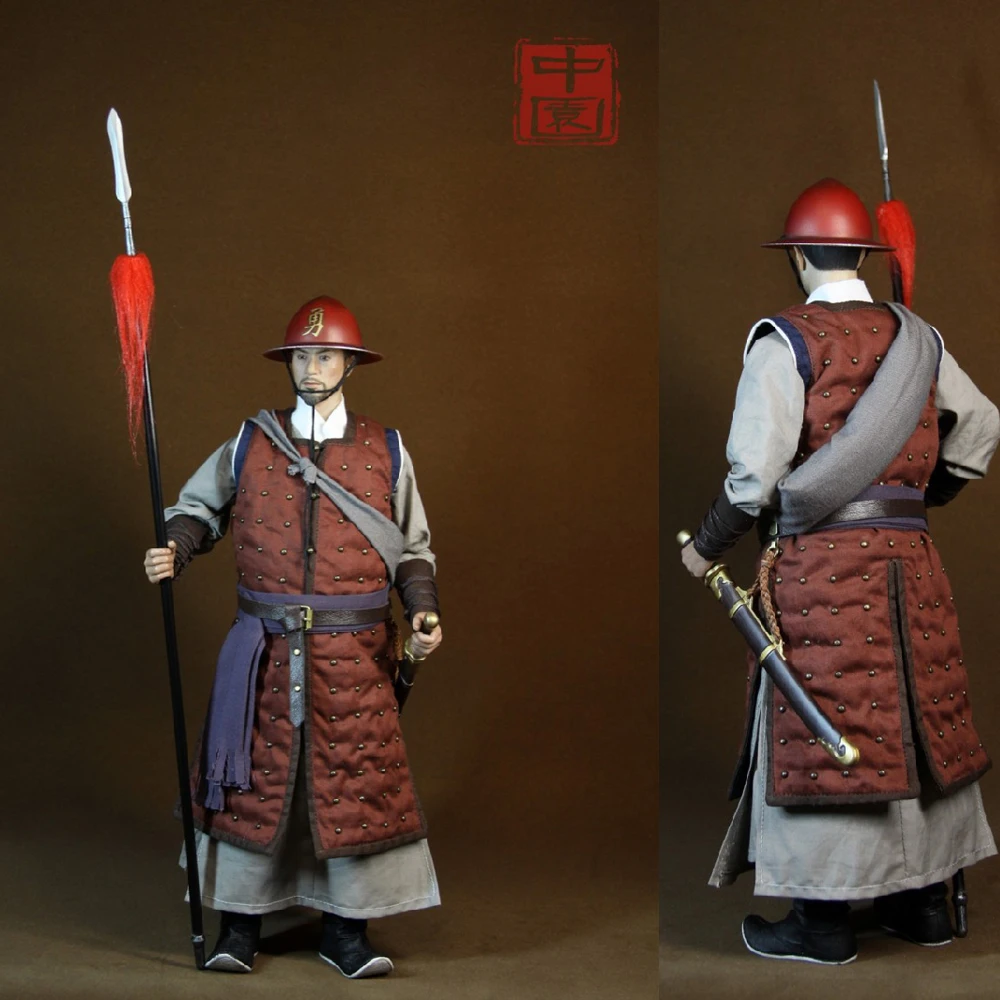 

Collectible 1/6 Scale Full Set Wanli Korean War Ming Dynasty Army Ancient Soldiers Action Figure Model ZOY004 for Fans Gifts
