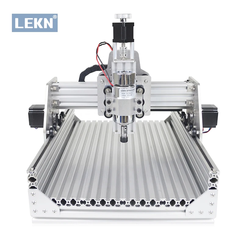 LEKN(C1) 3020 CNC Router Machine Kit,Laser Engraver,DIY GRBL Engraving Machine for Wood PCB Metal,Openbuilds OX