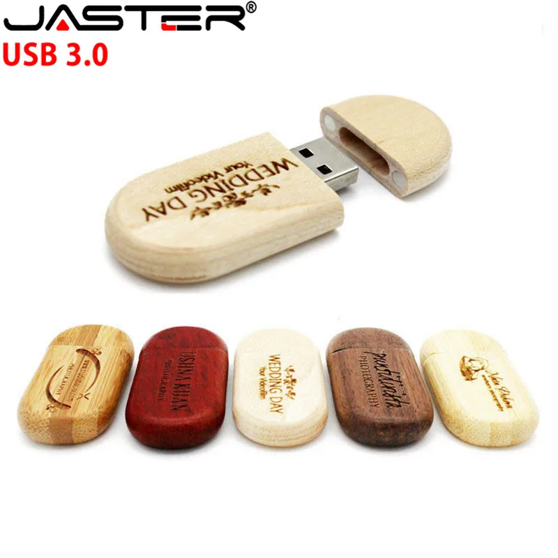 USB-флеш-накопитель JASTER деревянный 4/8/16/32/64 ГБ | Компьютеры и офис