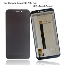 Original For Ulefone Armor X8 LCD Display Touch Screen Assembly For Ulefone Armor X8 Pro Screen Display  Phone Parts Free Tools