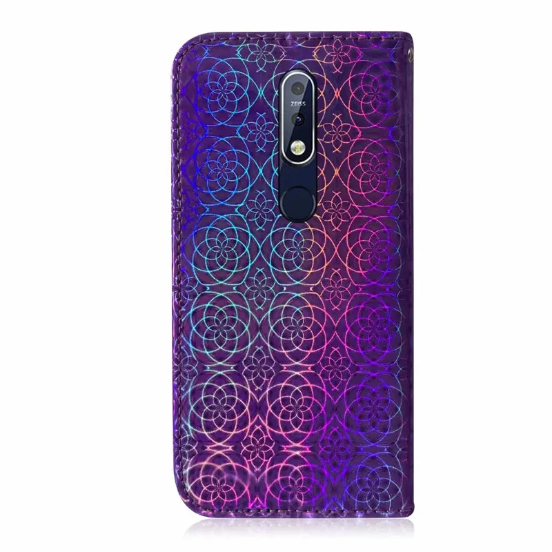 3D чехол-книжка из искусственной кожи с бумажником чехлы для Nokia 3 1 6 7 2018 Plus чехол 4 2