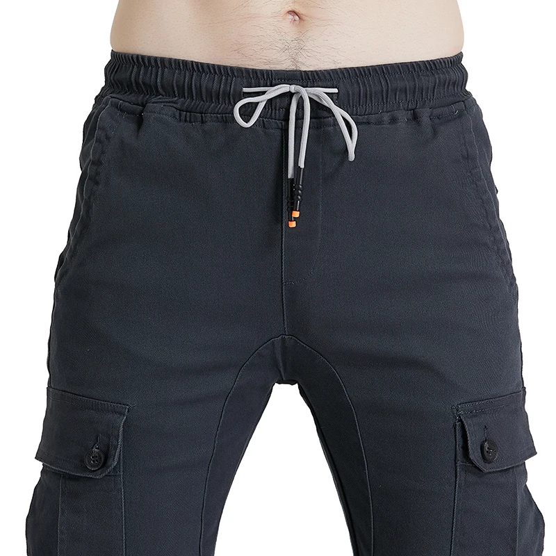 Мотоциклетные хлопковые защитные брюки-карго с эластичным поясом | Автомобили и