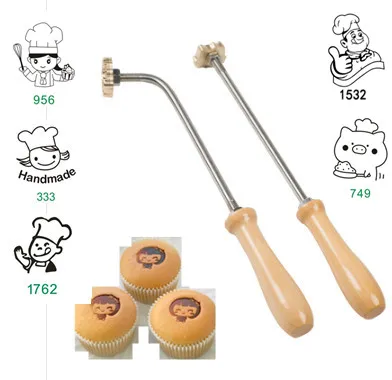 3/4/5 см по индивидуальному заказу для сжигания горных Медь штамп огонь выпечки