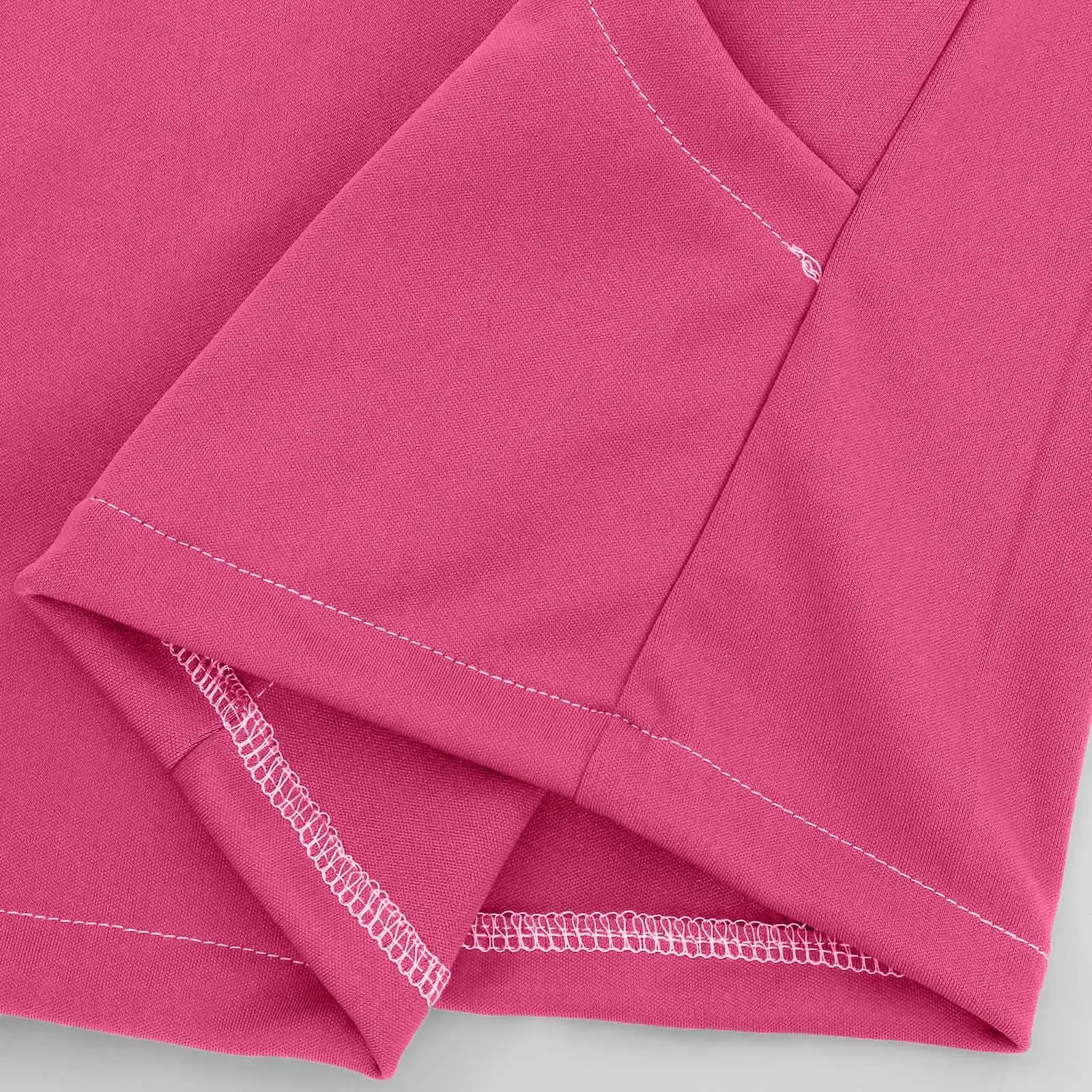 

Women Short Sleeve V-Neck Tops Nursing Working Uniform Solid Color Pocket Blouse Medicated Clothes Protect Unifroms Care Clothes