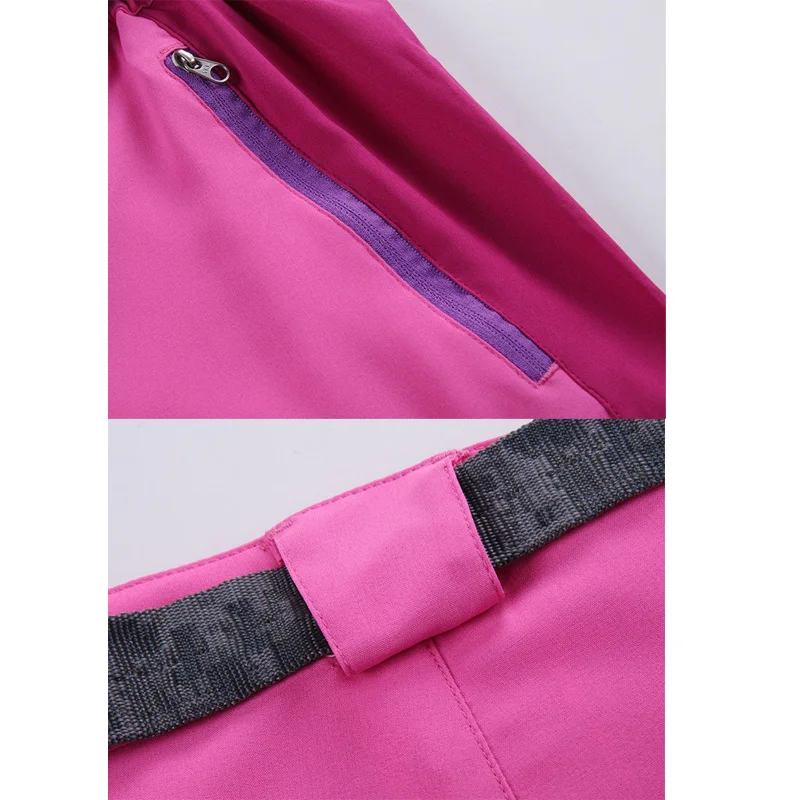 Брюки TRVLWEGO женские стрейчевые водонепроницаемые Походные штаны для кемпинга