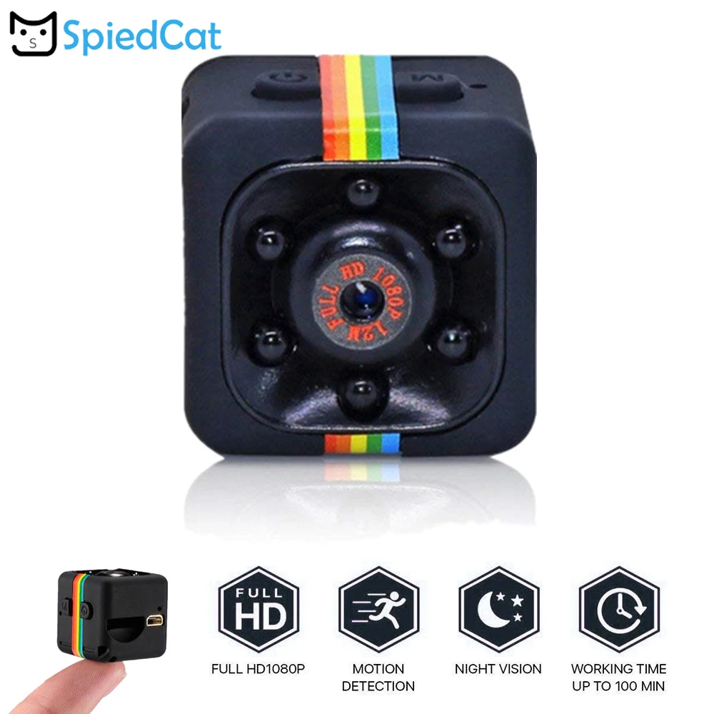 Мини видеорегистратор 720P/1080P HD для спорта на открытом воздухе цифровая мини