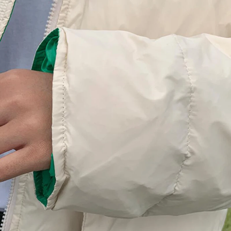 

Winter Jacket Women Coat Fashion Female Stand Loose Long Coats Women Parka Cotton Padded Warm Outwear Jacket Parkas Mujer 2019