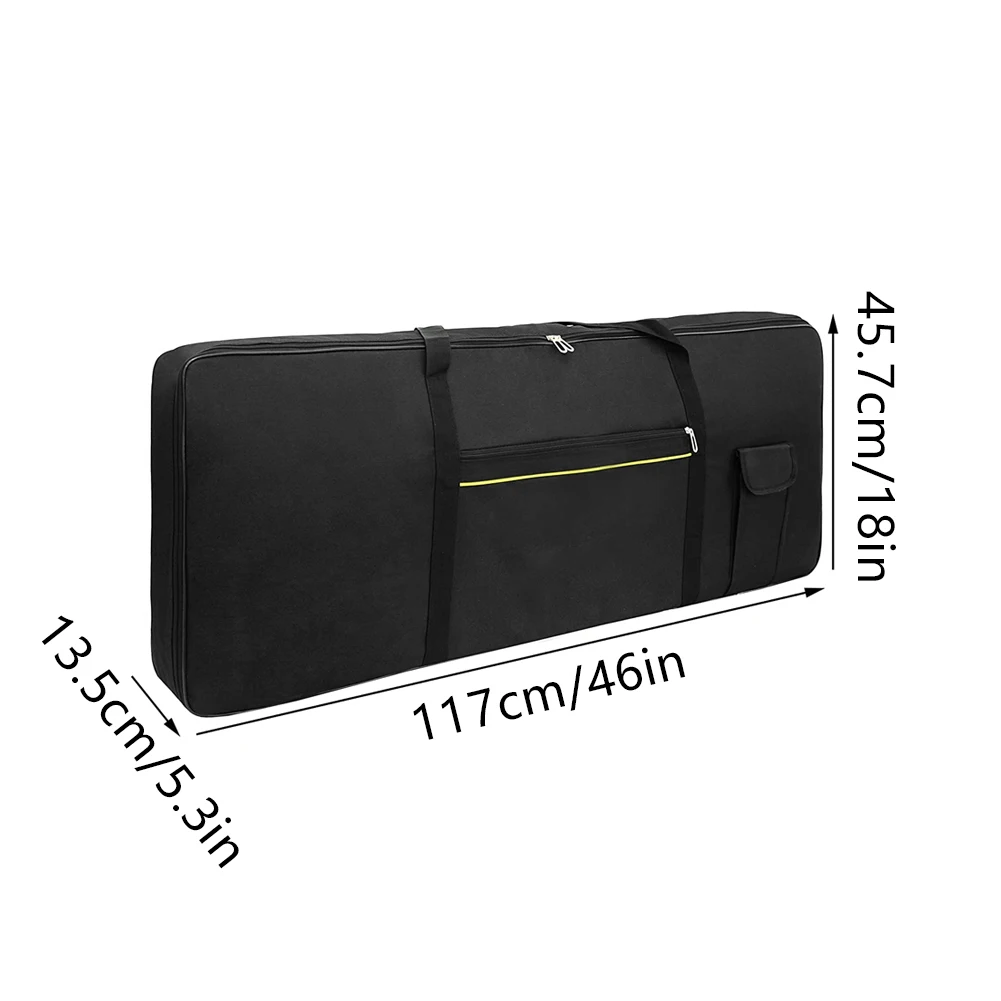 

Thicker 420D Oxford Cloth 76 Key Keyboard Bag Camouflage Instrument Keyboard Bag Waterproof Electronic Piano Cover Case