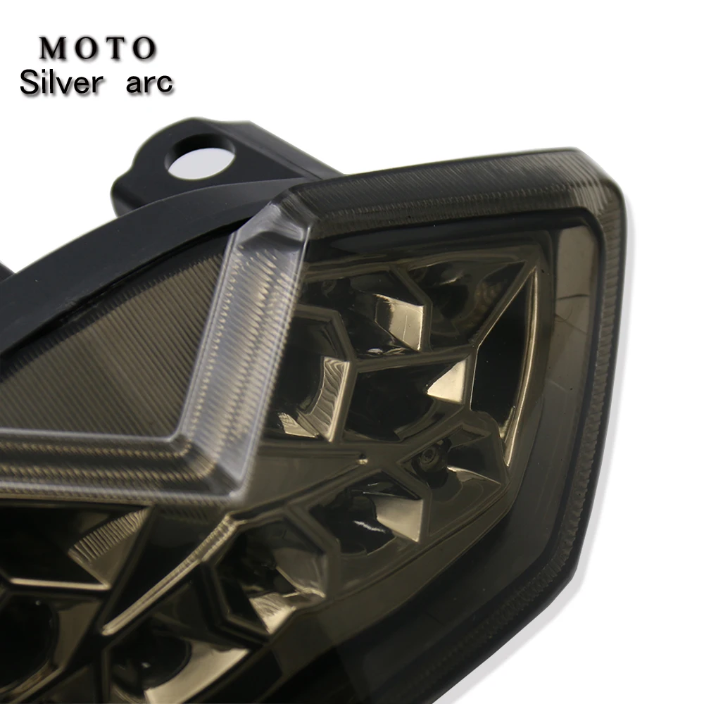 Для KAWASAKI Z1000 Z1000SX 2010 2011 2012 2013 мотоцикл Встроенный светодиодный задний фонарь дымовые линзы мигающий сигнал поворота