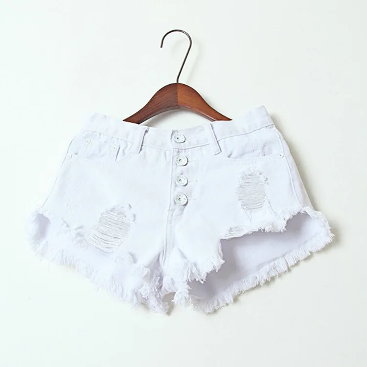 

Short high waist open button denim shorts 0.25kg