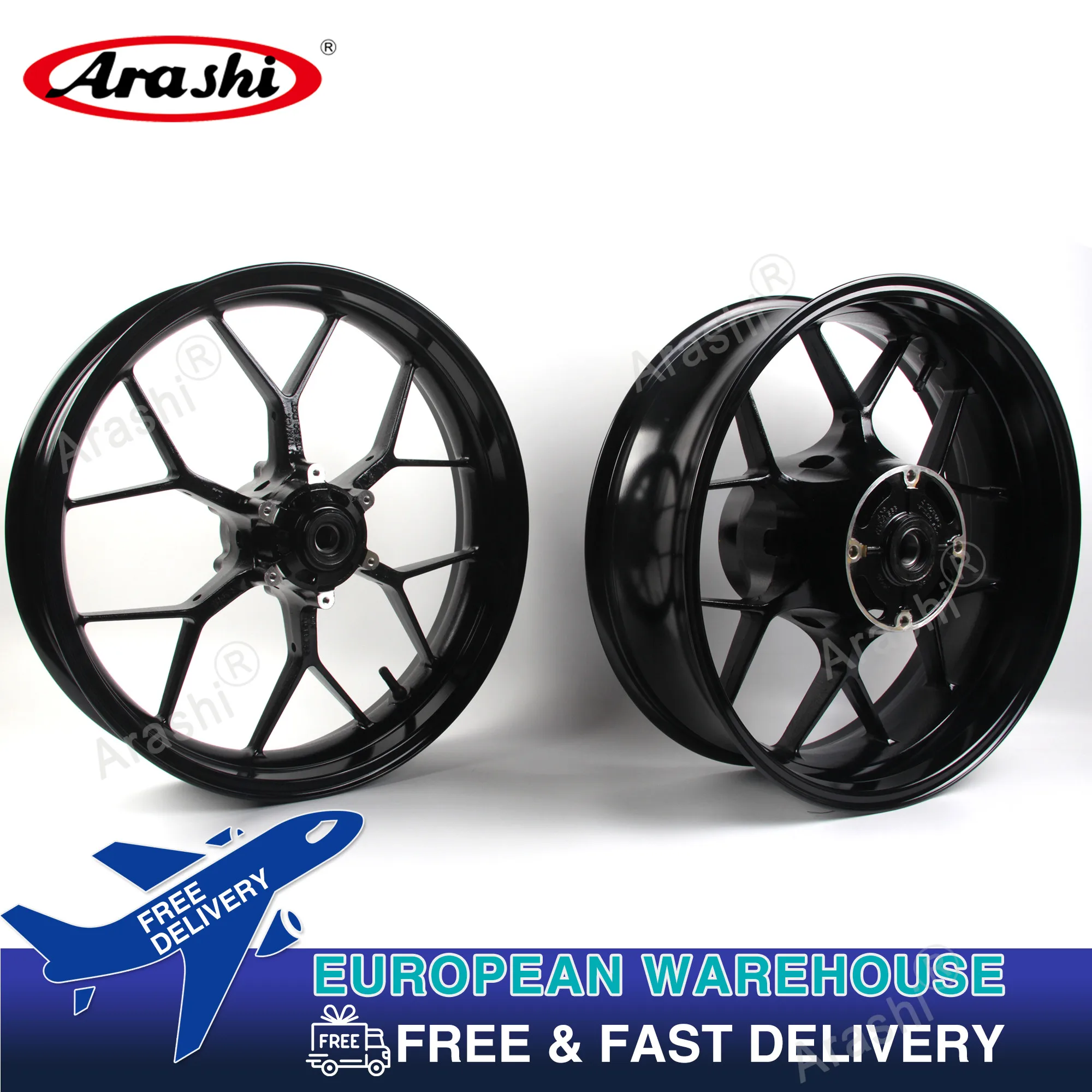 

Arashi Front Rear Wheel Rim For HONDA CBR600RR 2007-2022 CBR600 2011 2012 2013 2014 2015 2016 2017 2018 Motor Hub Motorbike Rims