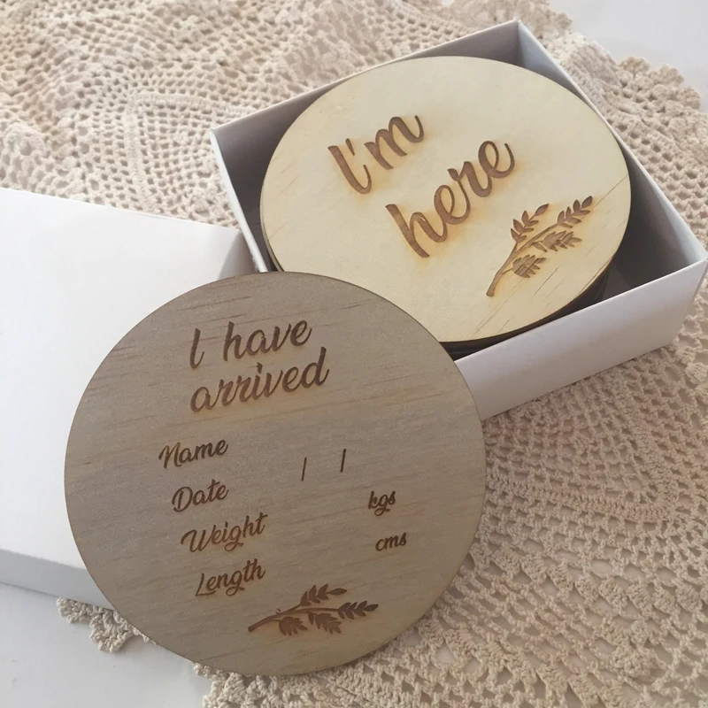 14 шт./компл. детская ежемесячная деревянная карточка реквизит для фотосъемки