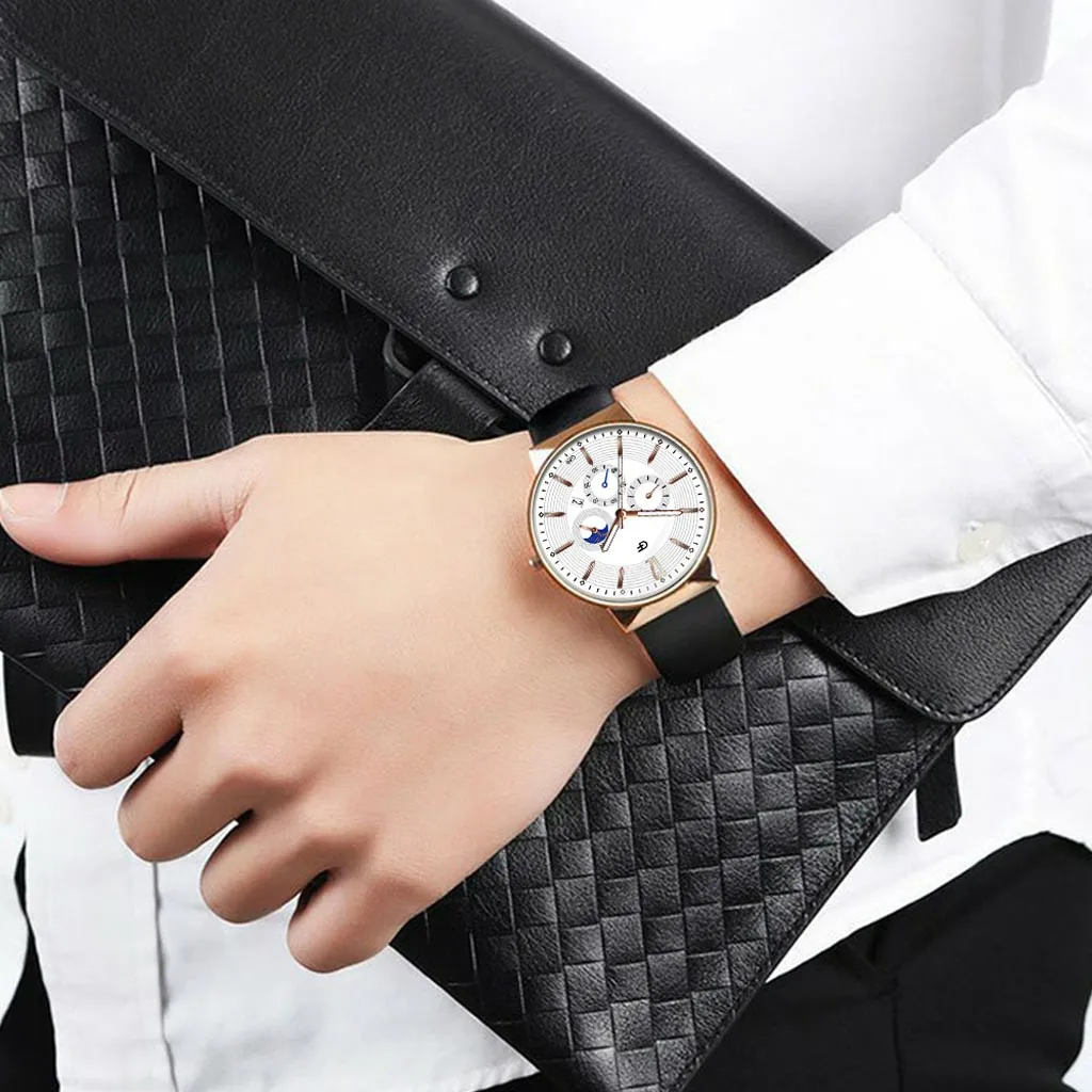 Мужские часы лучший бренд класса люкс Лидер продаж роскошные кварцевые