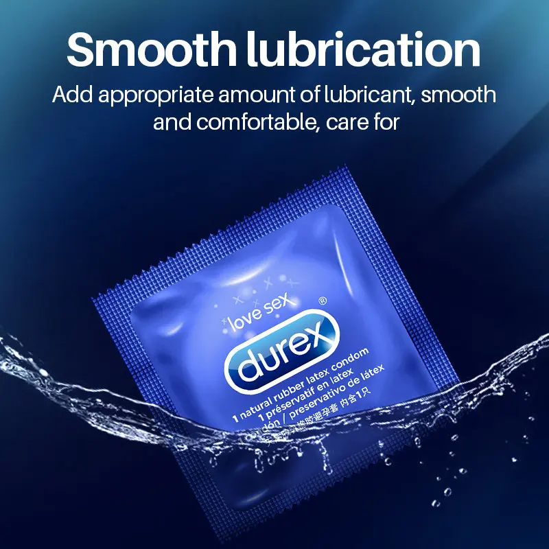 Латексные презервативы Durex для мужчин 3 типа презервативов со смазкой